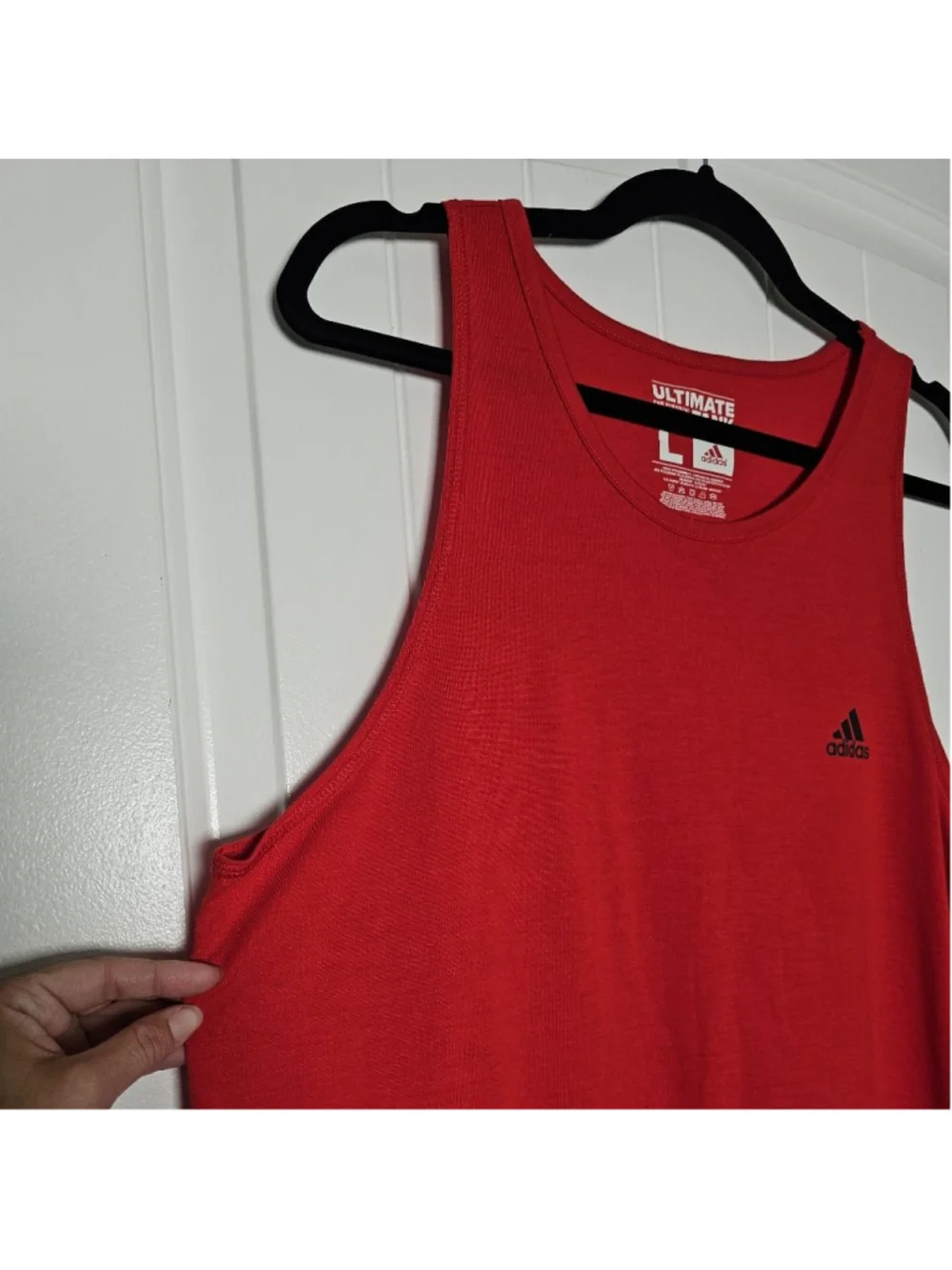 Adidas lg red tank top